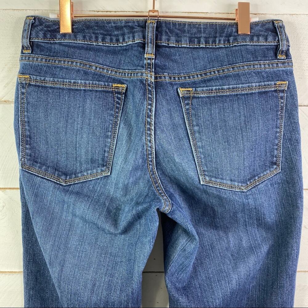 BANANA REPUBLIC Medium Wash‎ Low Rise Boyfriend Denim Bootcut Jeans Size 4 - Picture 6 of 12
